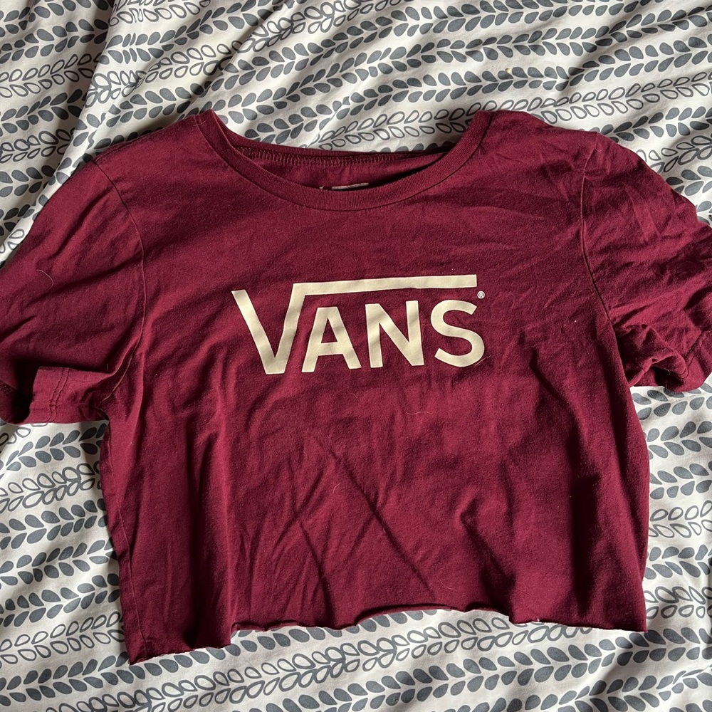 Vans Maroon Shirt